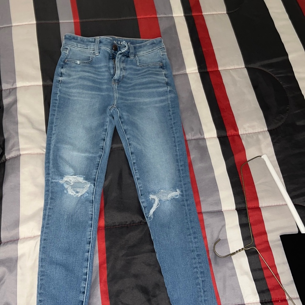 american Eagle, size 0, denim jeans